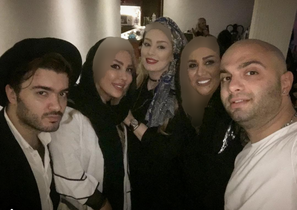 عکس مادر تتلو با سحر قریشی