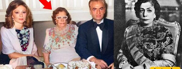 عکس مادر محمد رضا شاه
