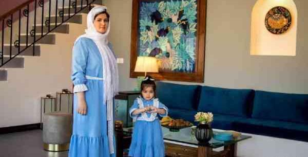 عکس مادر زیباترین دختر ایران