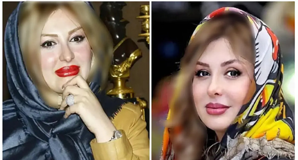 عکس مادر زیباترین دختر ایران