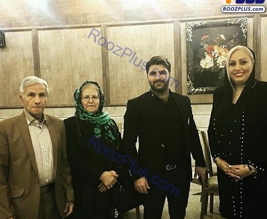 عکس پدر مادر سحر قریشی