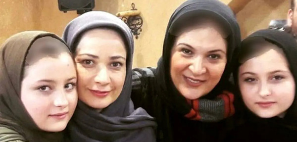 عکس مادر سارا نیکا فرقانی