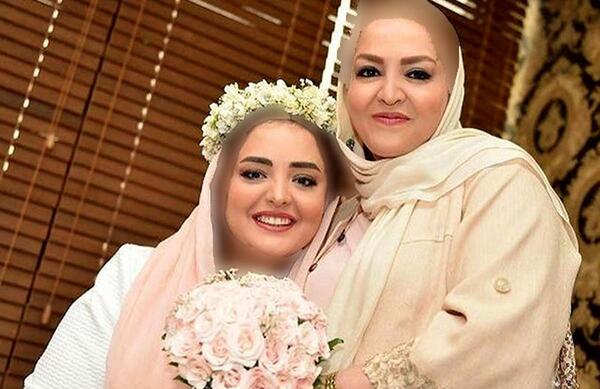 عکس مادر شوهر نرگس محمدی