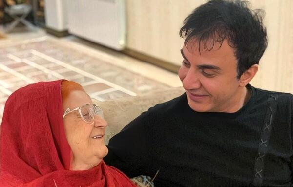 عکس مادر عمو پورنگ در بچه محل