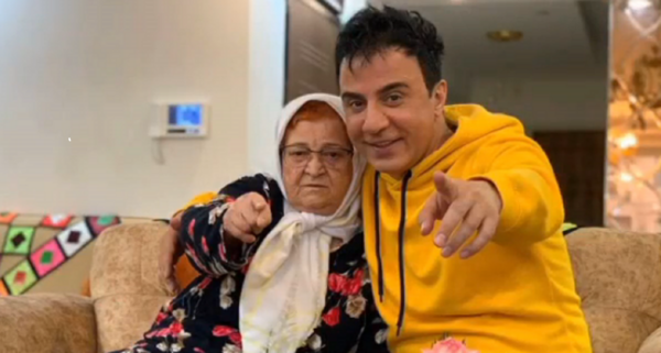 عکس مادر عمو پورنگ در بیمارستان