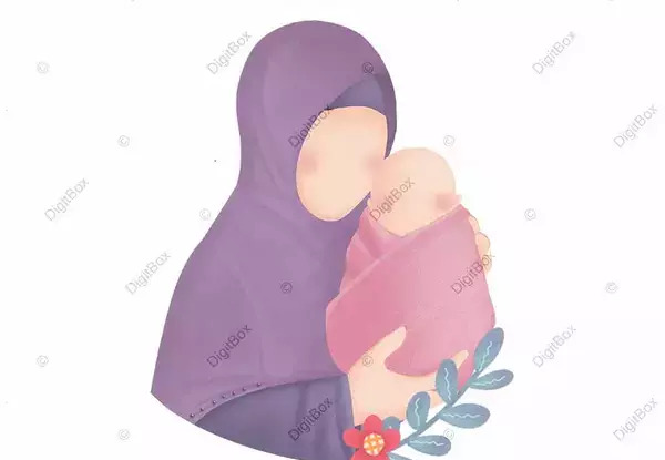 عکس مادر فرزند کارتونی