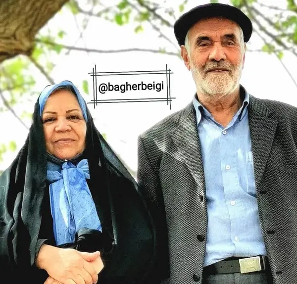 عکس پدر و مادر فیک