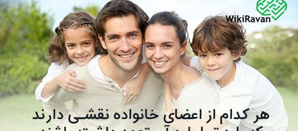 عکس پدر و مادر فیک