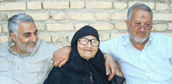 عکس پدر مادر قاسم سلیمانی