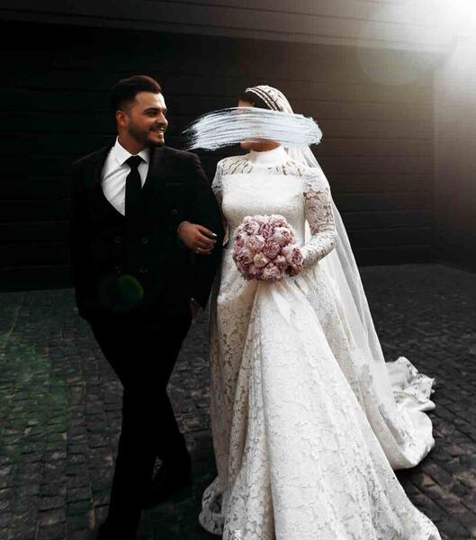 عکس عروسی نغمه و هاشم