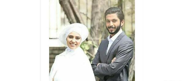 عکس عروسی نغمه و هاشم