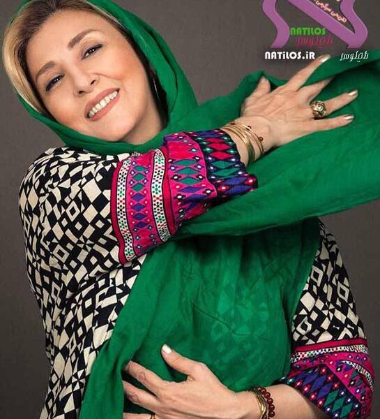 عکس عروسی مرجانه گلچین با همسرش
