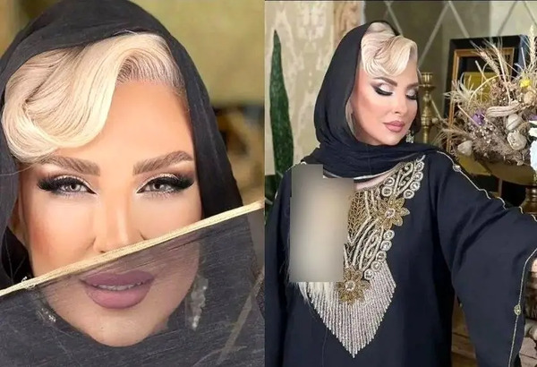عکس عروسی مرجانه گلچین با همسرش