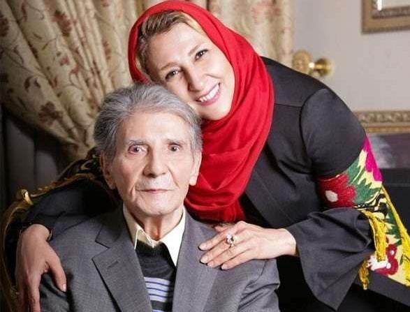 عکس عروسی مرجانه گلچین با همسرش