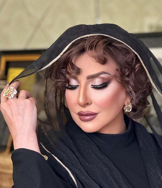 عکس عروسی مرجانه گلچین با همسرش