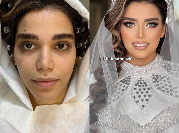 عکس عروسی شبنم