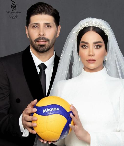 عکس عروسی شبنم