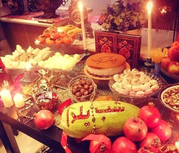 عکس عروسی شب چله