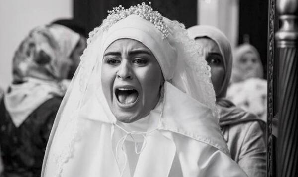 عکس عروسی فاطیما بهارمست و همسرش