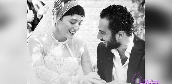 لباس عکس عروسی نوید محمدزاده و فرشته حسینی