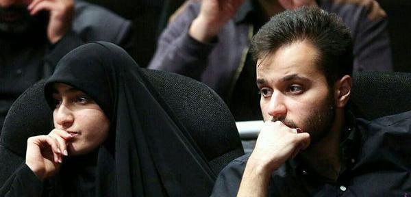 عکس عروسی زینب سلیمانی و همسرش