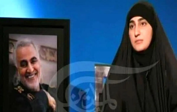 عکس عروسی زینب سلیمانی و همسرش
