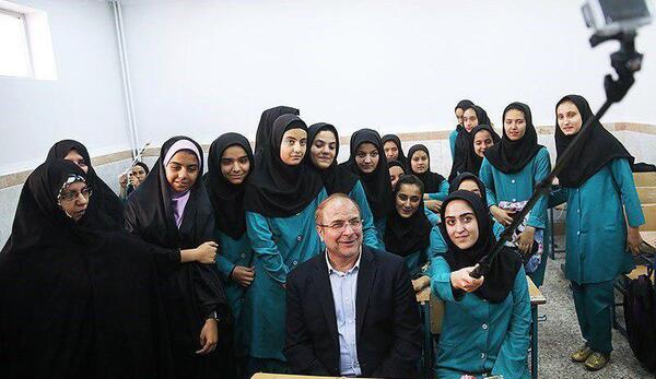 عکس عروسی دختر قالیباف مجلس