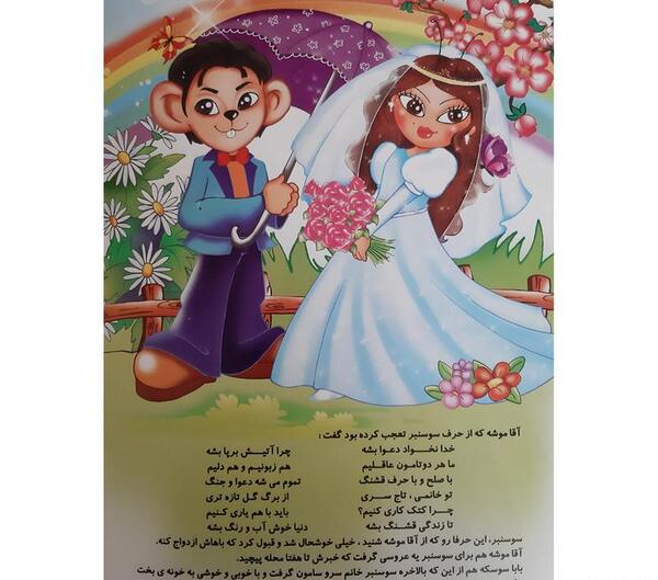 عکس کتاب داستان عروسی خاله سوسکه