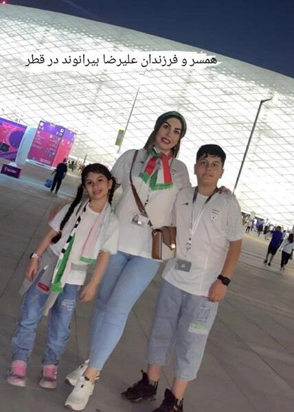 همسرش عکس عروسی بیرانوند