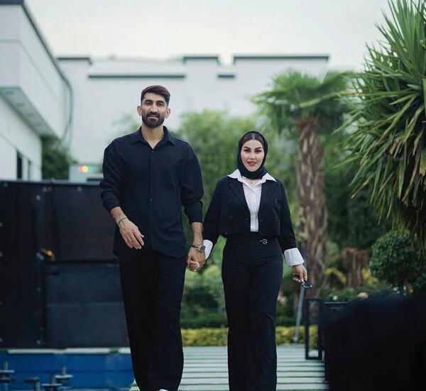همسرش عکس عروسی بیرانوند