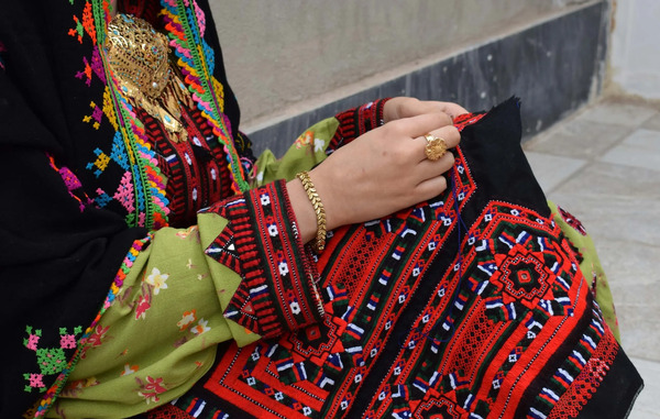 عکس لباس عروسی بلوچی