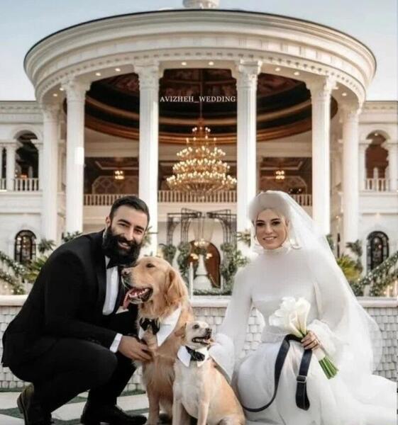 عکس عروسی علی بیرانوند