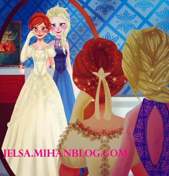 بچه عکس عروسی آنا و کریستوف