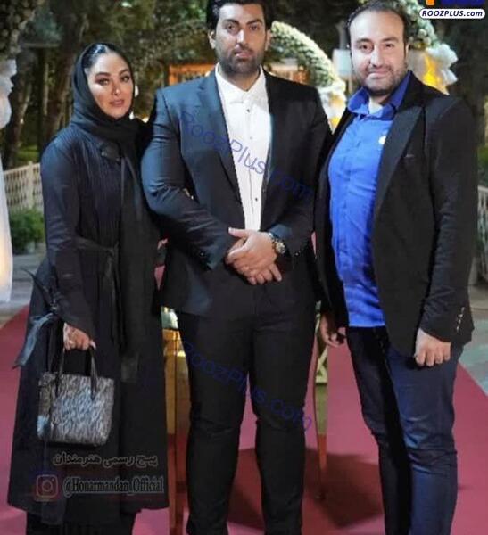 عکس عروسی الهام حمیدی با همسرش