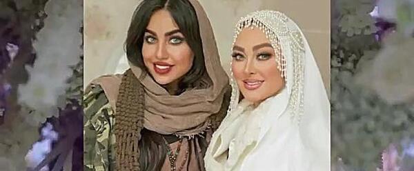 عکس عروسی الهام حمیدی با همسرش