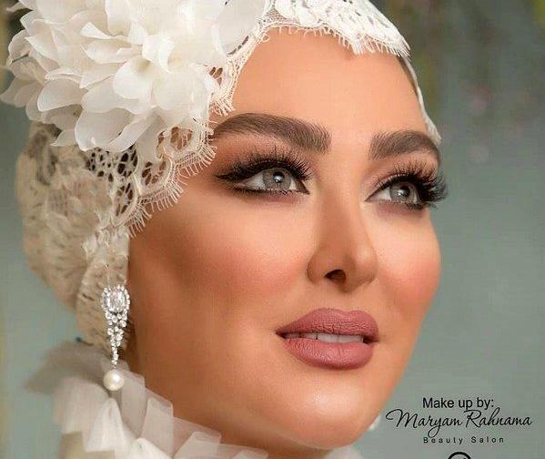 عکس عروسی الهام حمیدی با همسرش