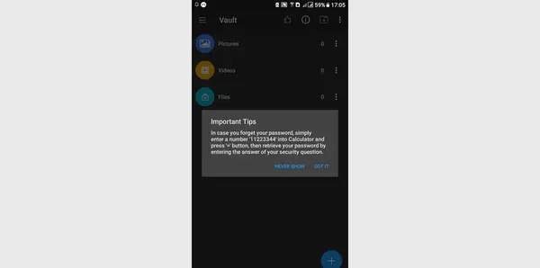 دانلود برنامه عکس مخفی کن ماشین حساب
