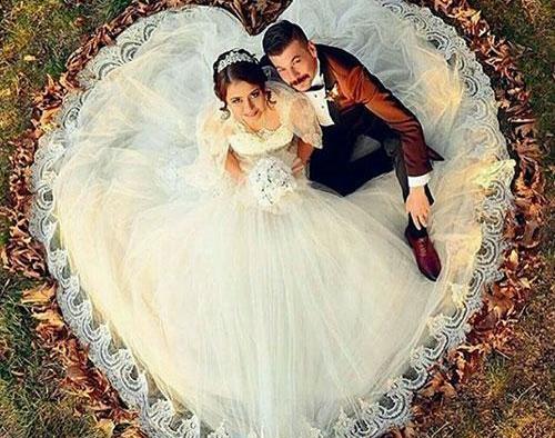 جدیدترین ژست های عکس عروس و داماد