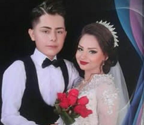 عکس عروس داماد کم سن سال