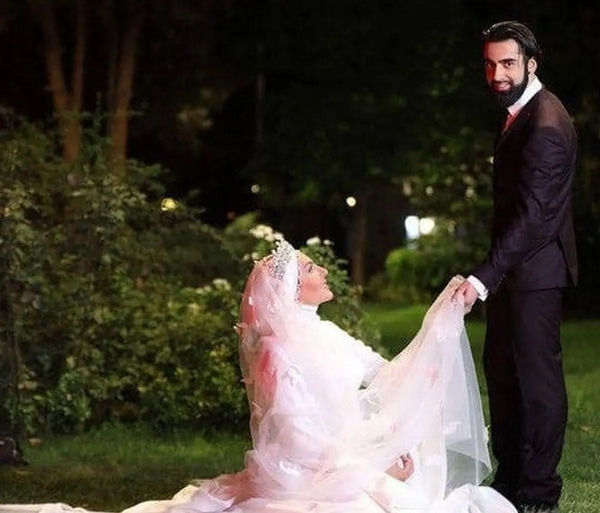 عکس عروس داماد کم سن و سال