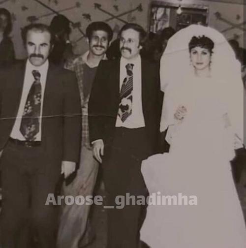 عکس قدی عروس و داماد