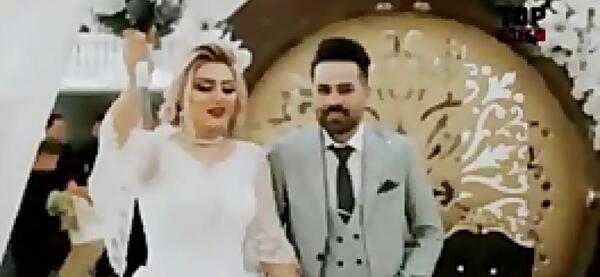 عکس عروس داماد رقص