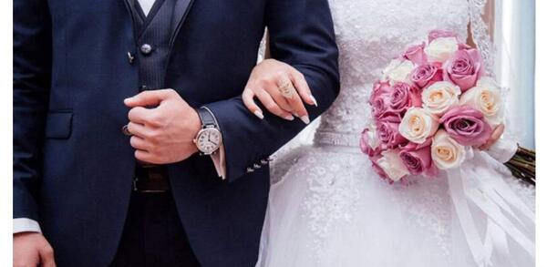عکس عروس داماد در شب