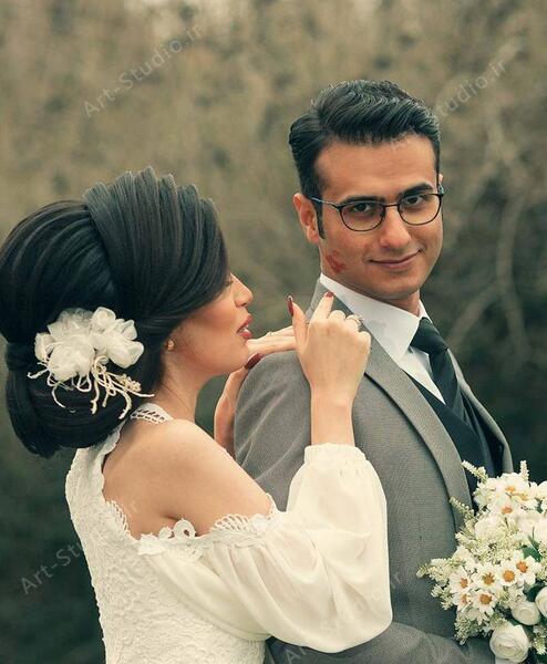 عکس عروس داماد برای کلیپ
