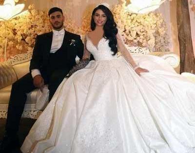 عکس عروس و داماد داخل تالار