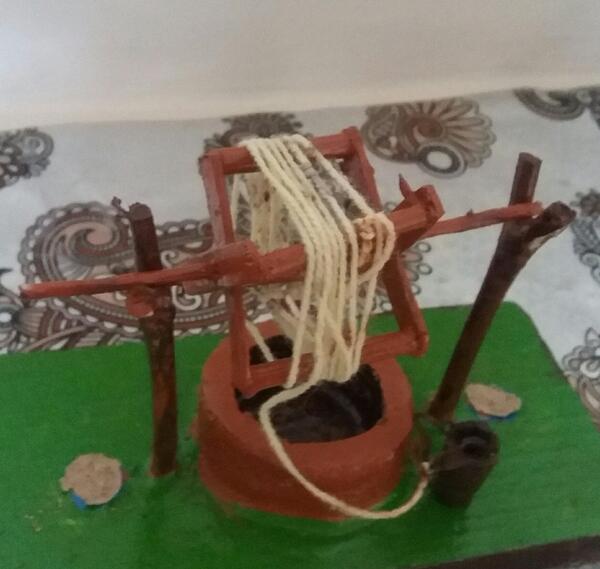 عکس چرخ چاه کنی