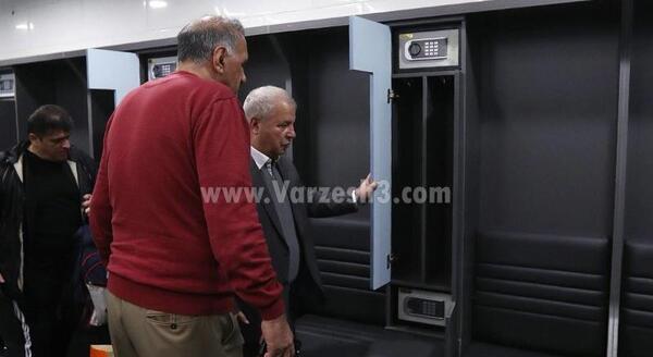 عکس رختکن ورزشگاه آزادی