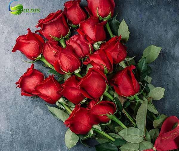 عکس گل عشقم دوستت دارم