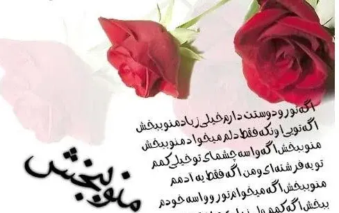عکس عاشقانه ببخشید عشقم