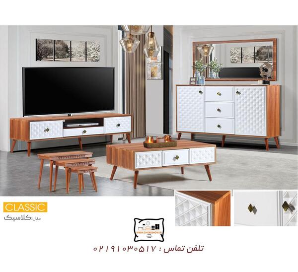 عکس ست کنسول و میز تلویزیون